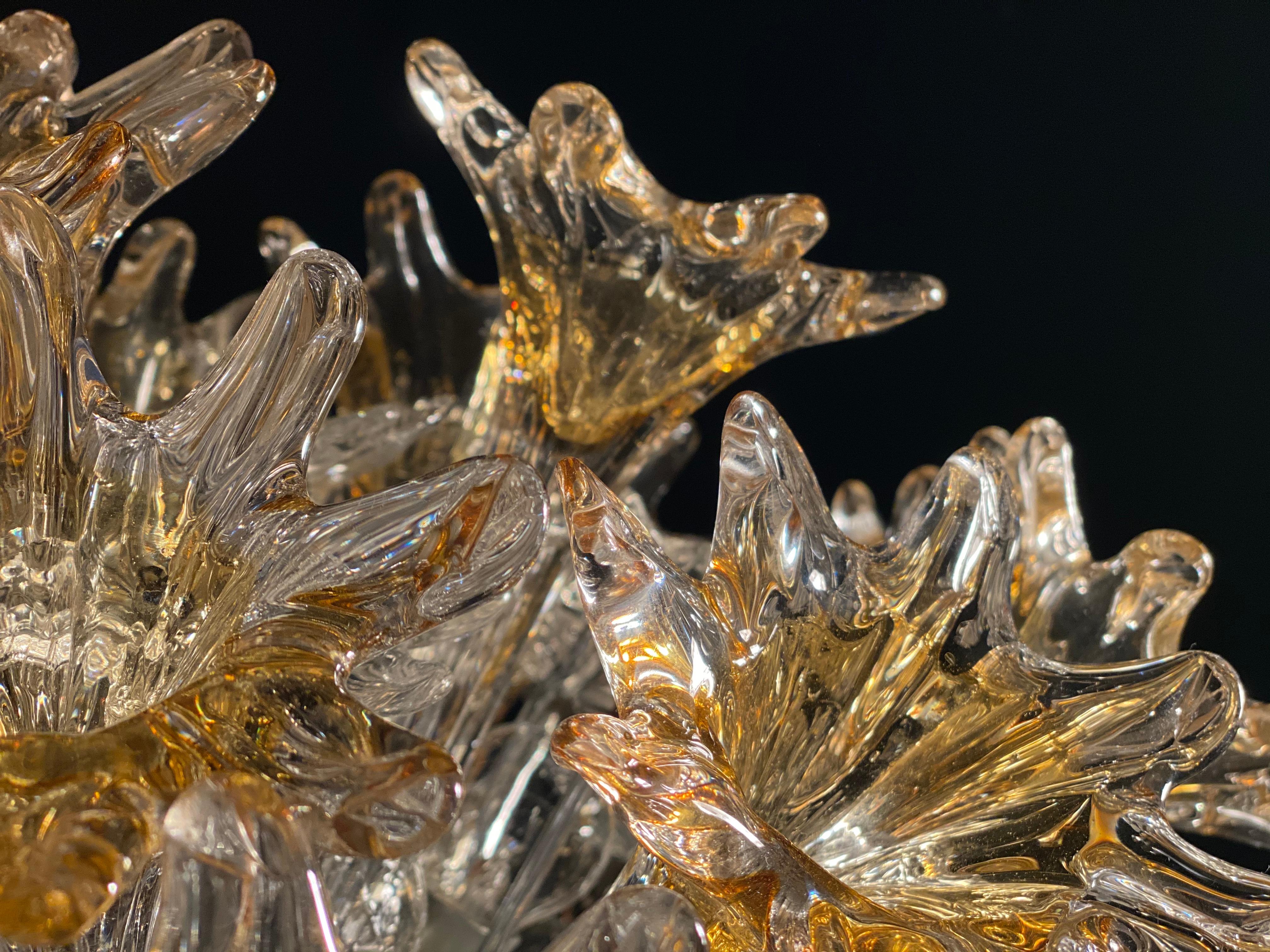 Iconico lampadario Venini Esprit, 1970 In condizioni ottime in vendita a Rome, IT