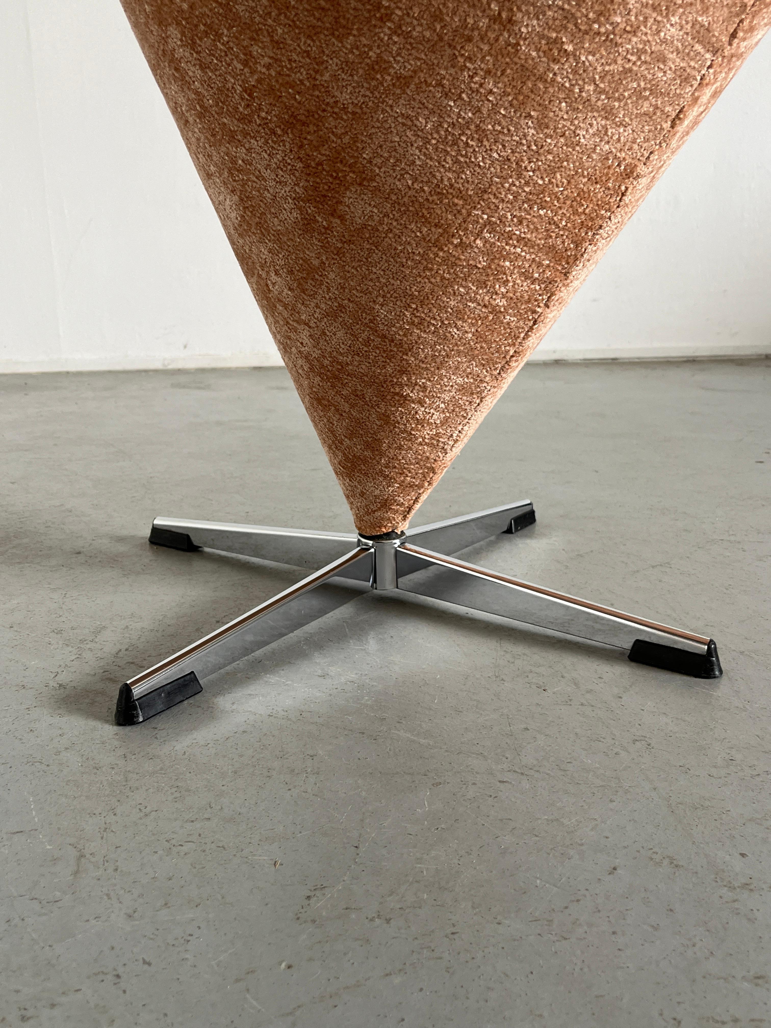 Iconic Verner Panton 'Cone' Chair, 1950s Denmark For Sale 1