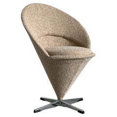 Iconic Verner Panton 'Cone' Chair, 1950s Denmark