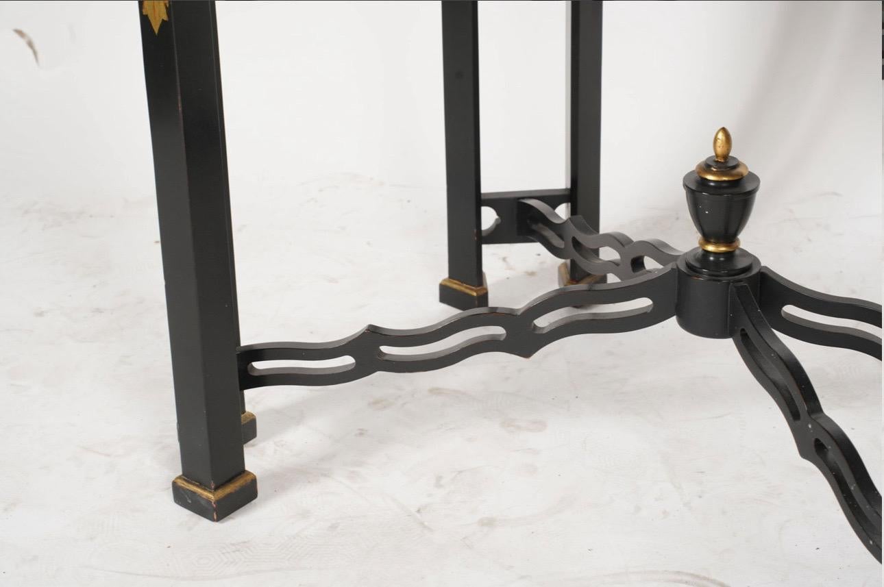 Iconic Vintage Chinese Chippendale Side Tables from John Widdicomb In Good Condition For Sale In Hartville, OH
