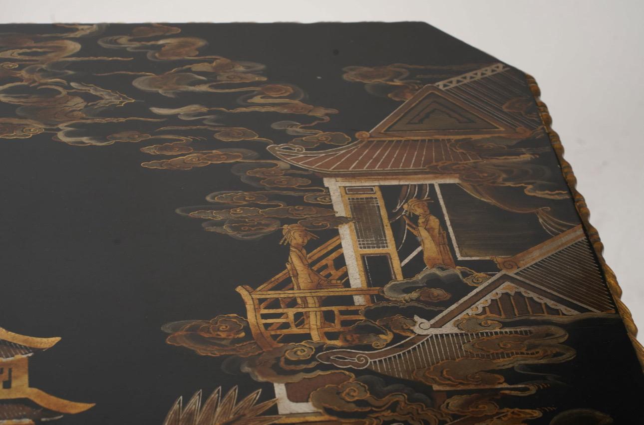 Iconic Vintage Chinese Chippendale Side Tables from John Widdicomb For Sale 2