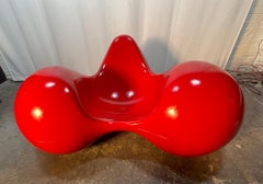 Iconic Vintage Eero Aarnio Red Tomato Chair, Space aGE / Modernist
