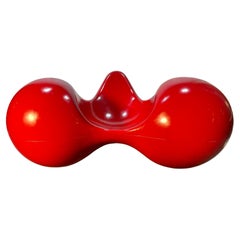 Chaise Tomato rouge emblématique d'Eero Aarnio, Space aGE / Modernist