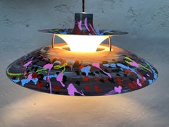 Iconic Vintage PH5 Chandelier for L. Poulsen of DK with Art Work