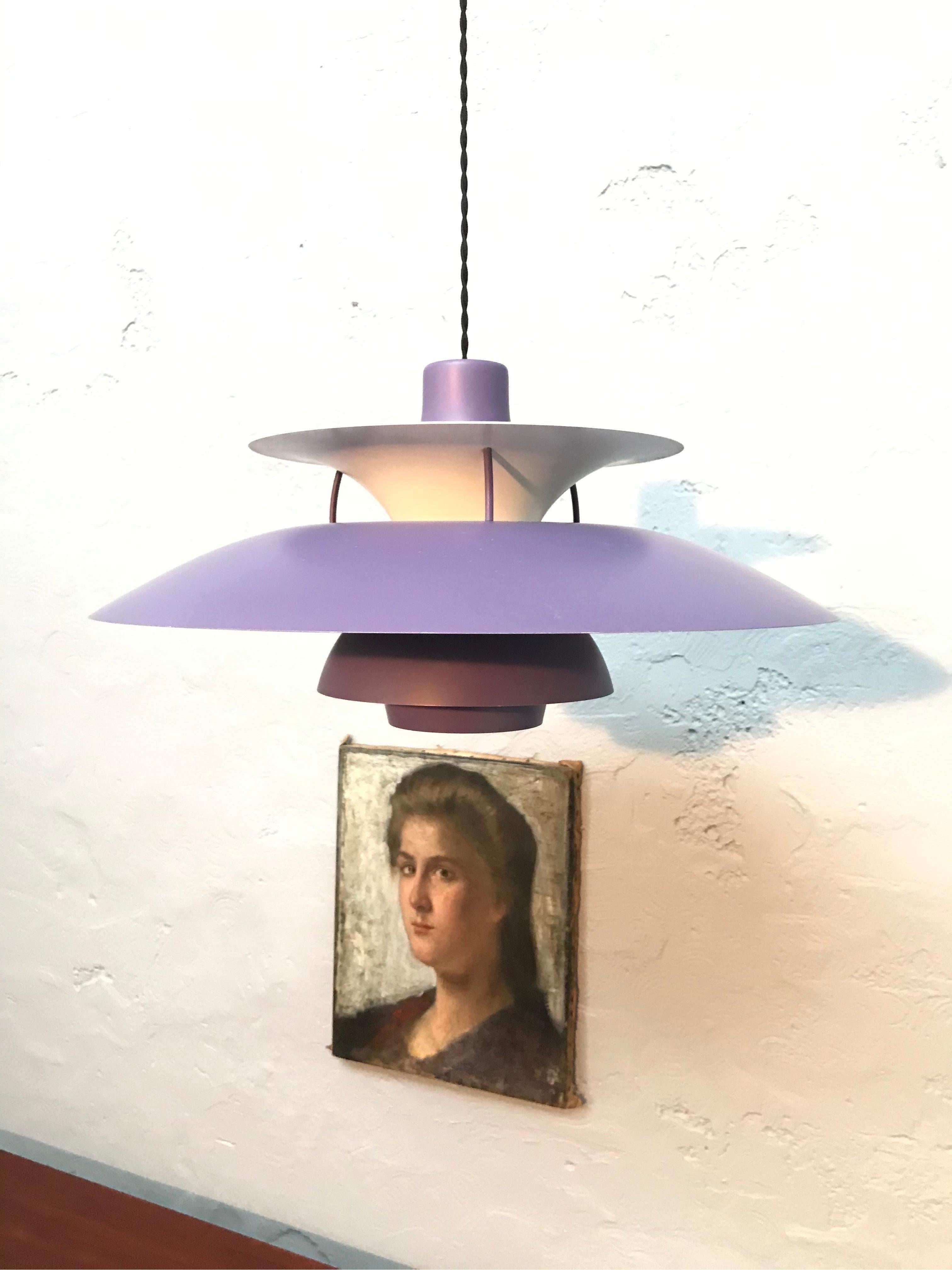 Iconic Vintage Poul Henningsen PH 5 Chandelier Pendant Lamp 8