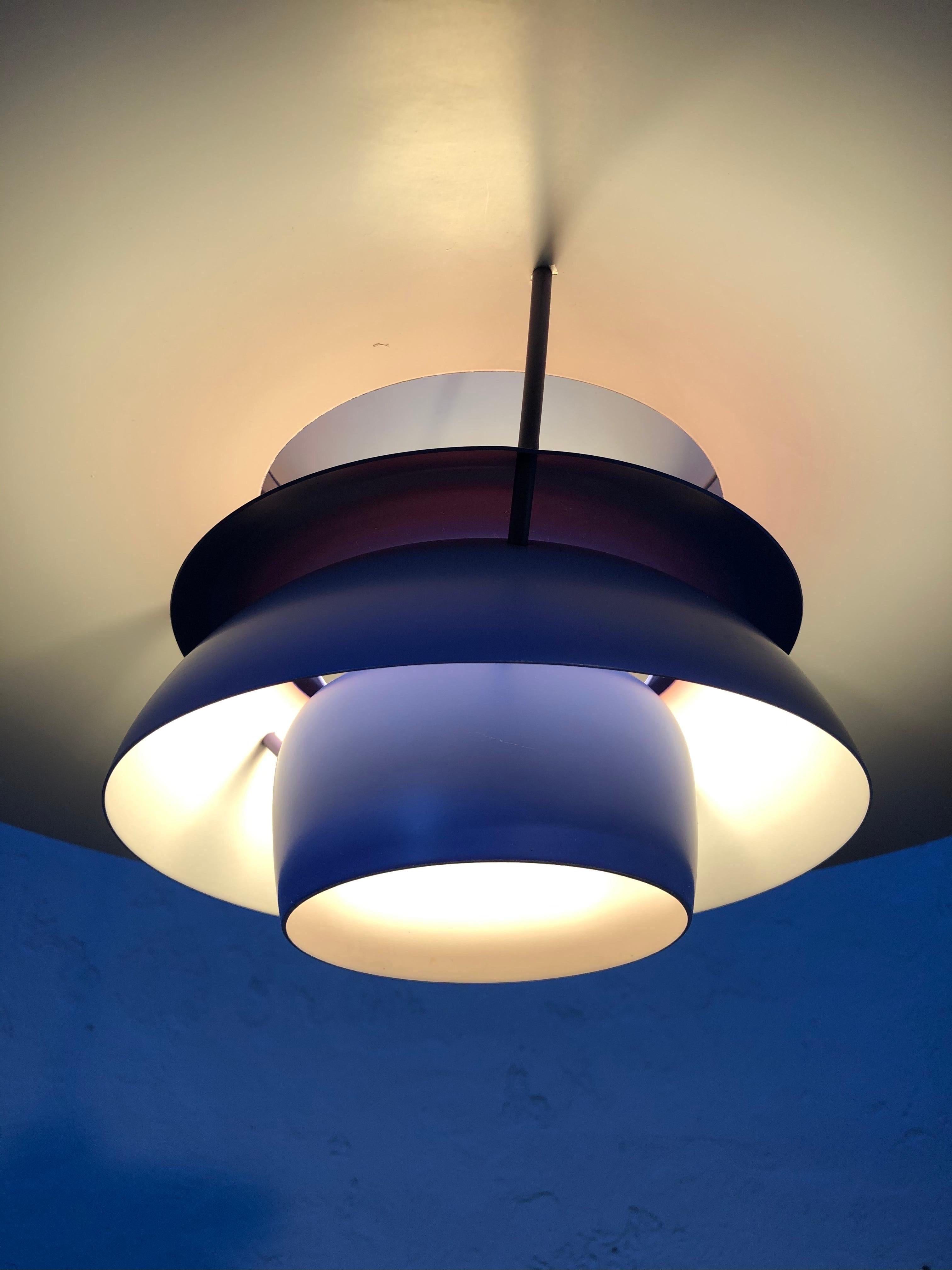 Hand-Crafted Iconic Vintage Poul Henningsen 2nd Edition PH5 Chandelier Pendant Lamp from 1959