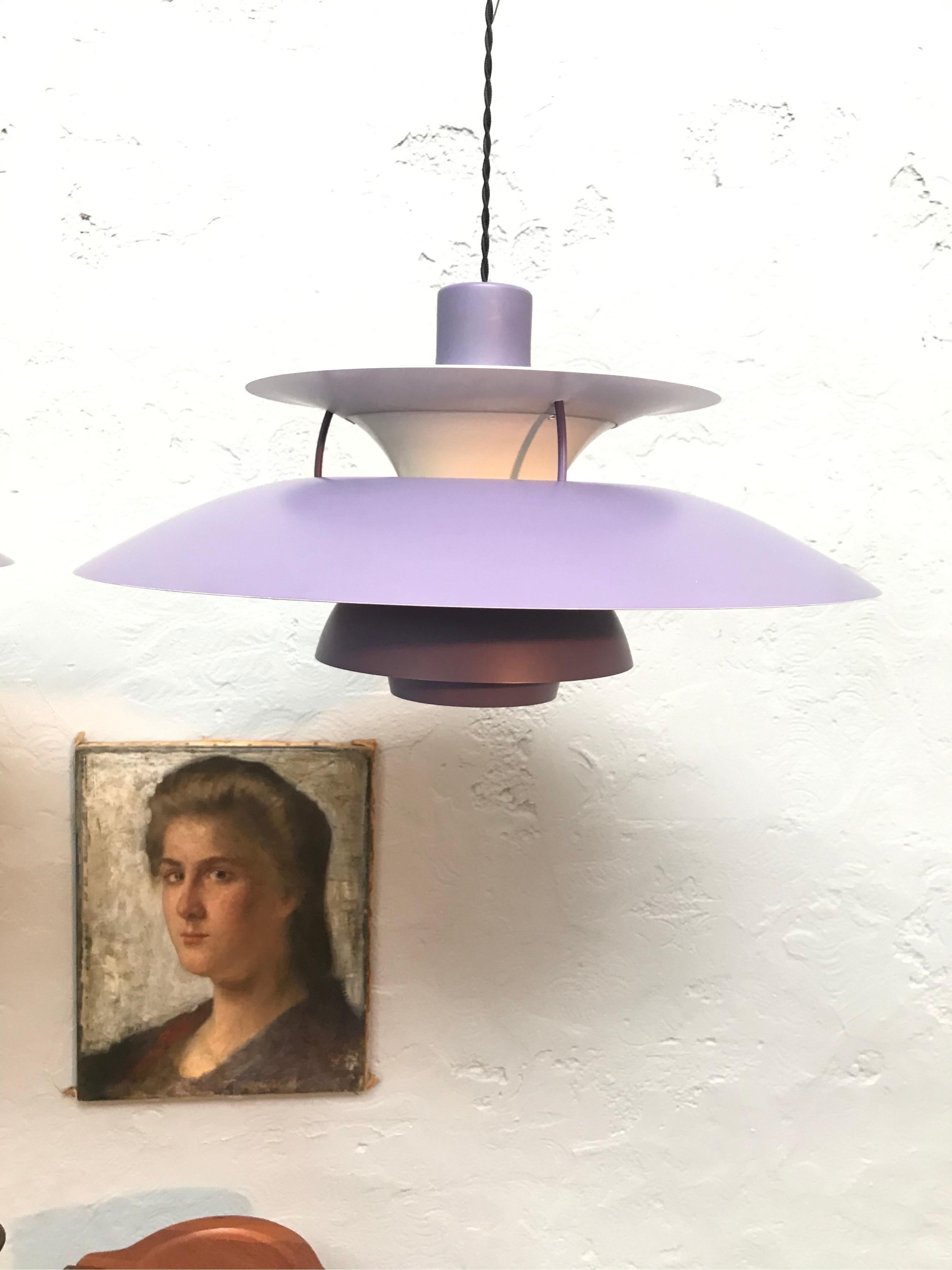 Iconic Vintage Poul Henningsen PH 5 Chandelier Pendant Lamps from the 1960s 6