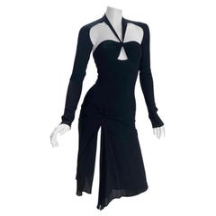 Iconic Vintage Tom Ford for Gucci Black Dress Size 38