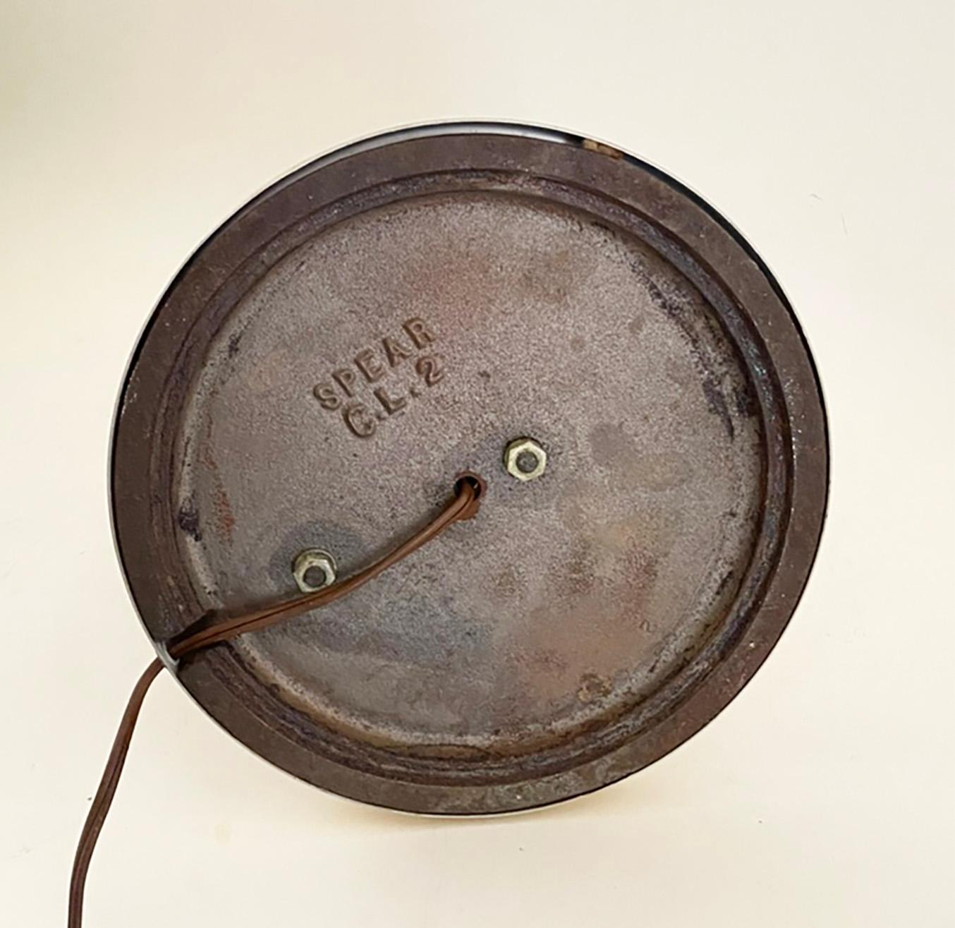 Ikonische Walter Von Nessen 1930s Messing und eloxiertes Aluminium Tischlampe im Angebot 4