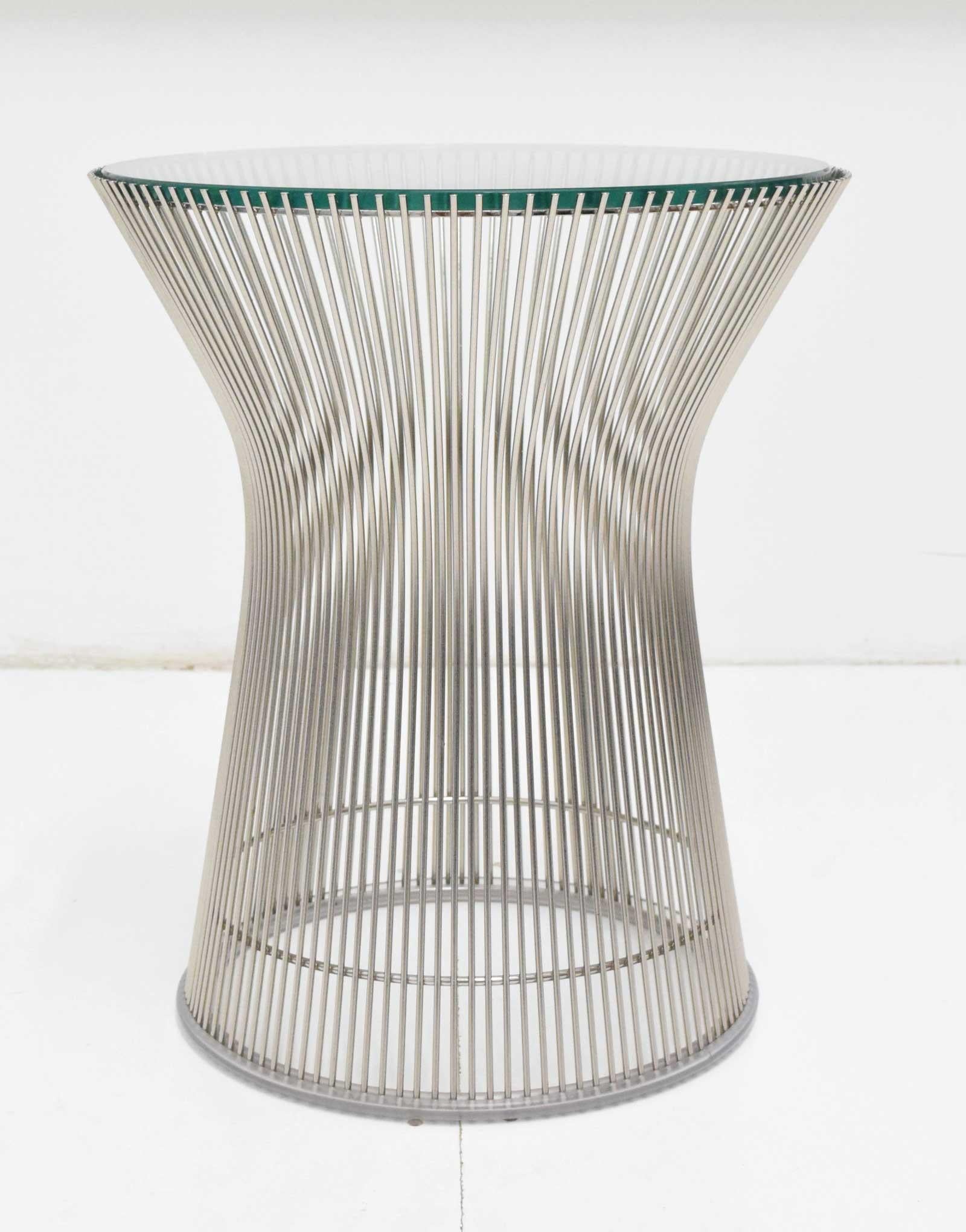 Iconic Warren Platner for Knoll Side Table In Excellent Condition In Dallas, TX