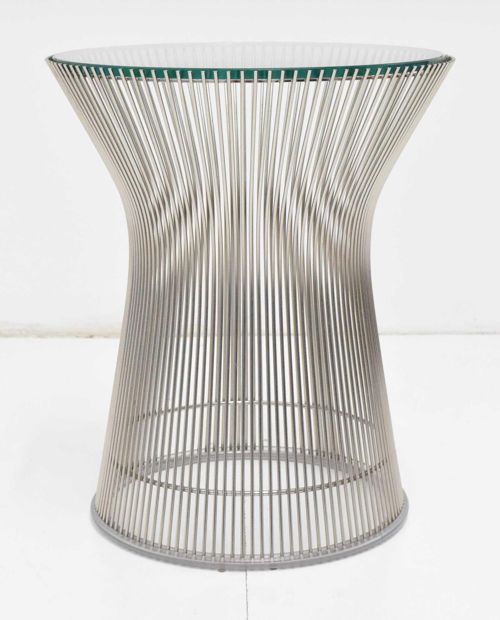 20th Century Iconic Warren Platner for Knoll Side Table