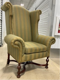 Iconic William and Mary Wingback from Lee Jofa