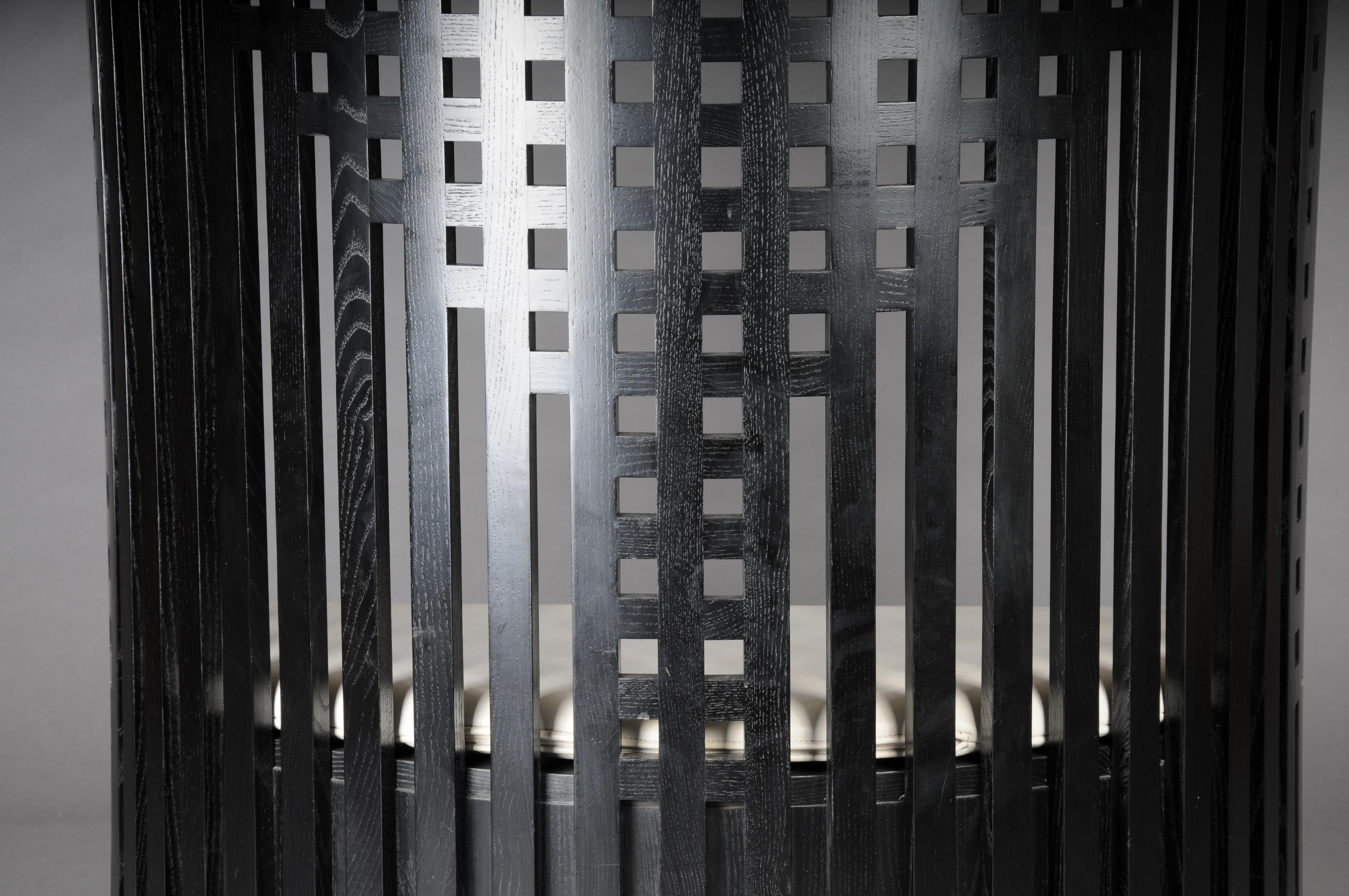 Iconic Willow Chiar nr. 312 by Charles after Rennie Mackintosh For Sale 8