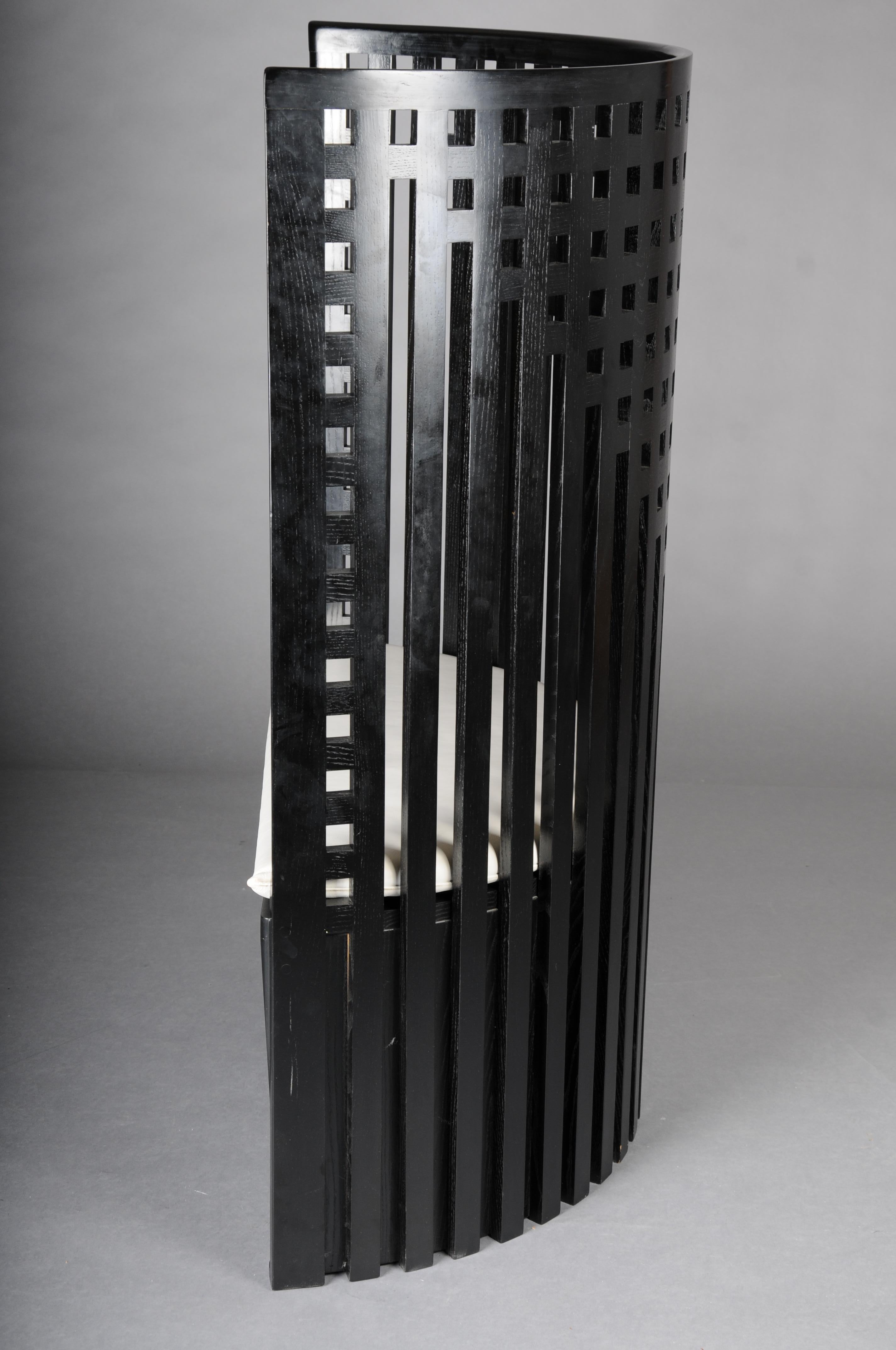 Iconic Willow Chiar nr. 312 by Charles after Rennie Mackintosh For Sale 11