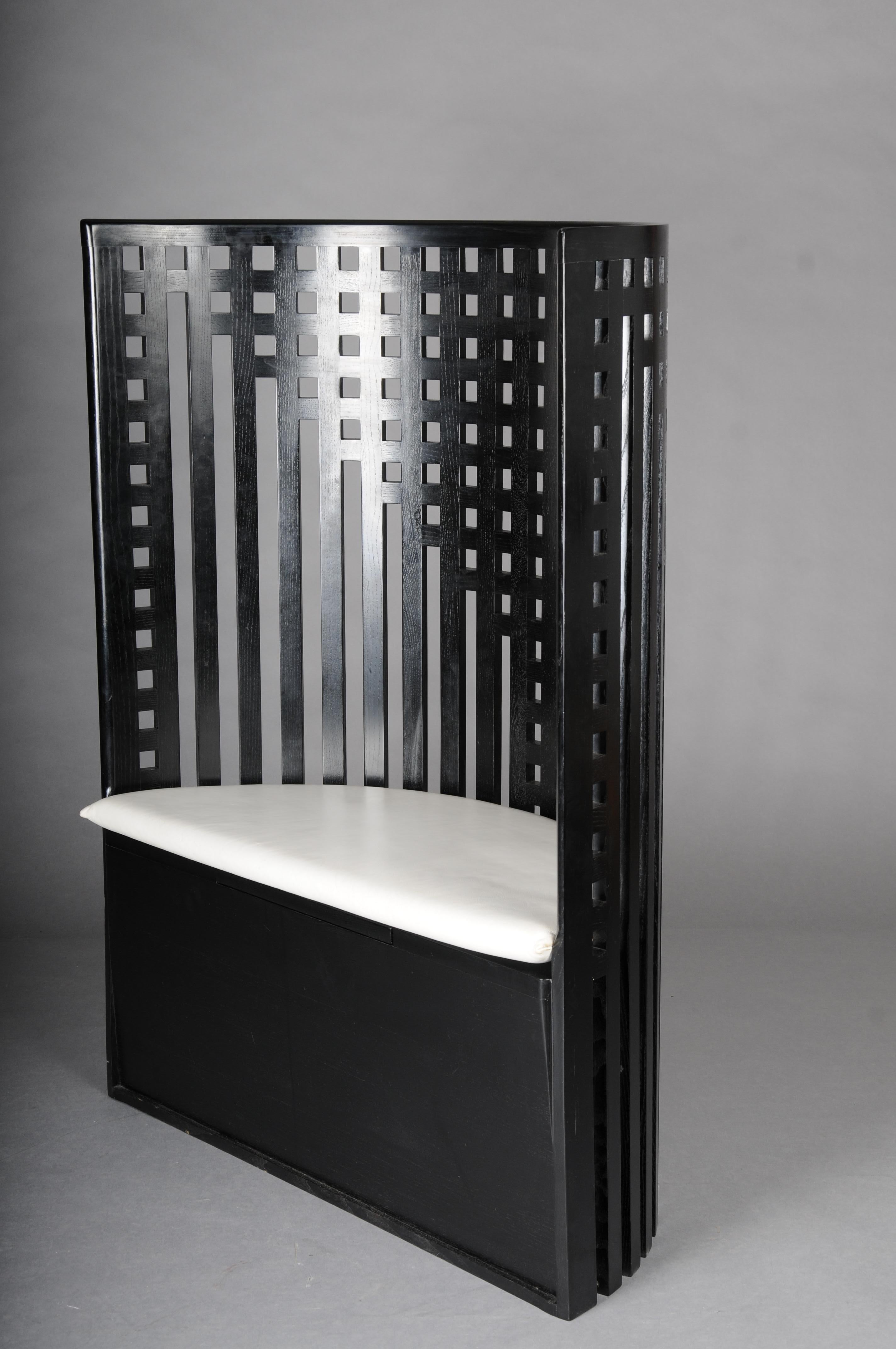 Iconic Willow Chiar nr. 312 by Charles after Rennie Mackintosh For Sale 13