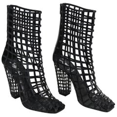 Iconic YSL by Stefano Pilatti Cage boots size 38. New never used