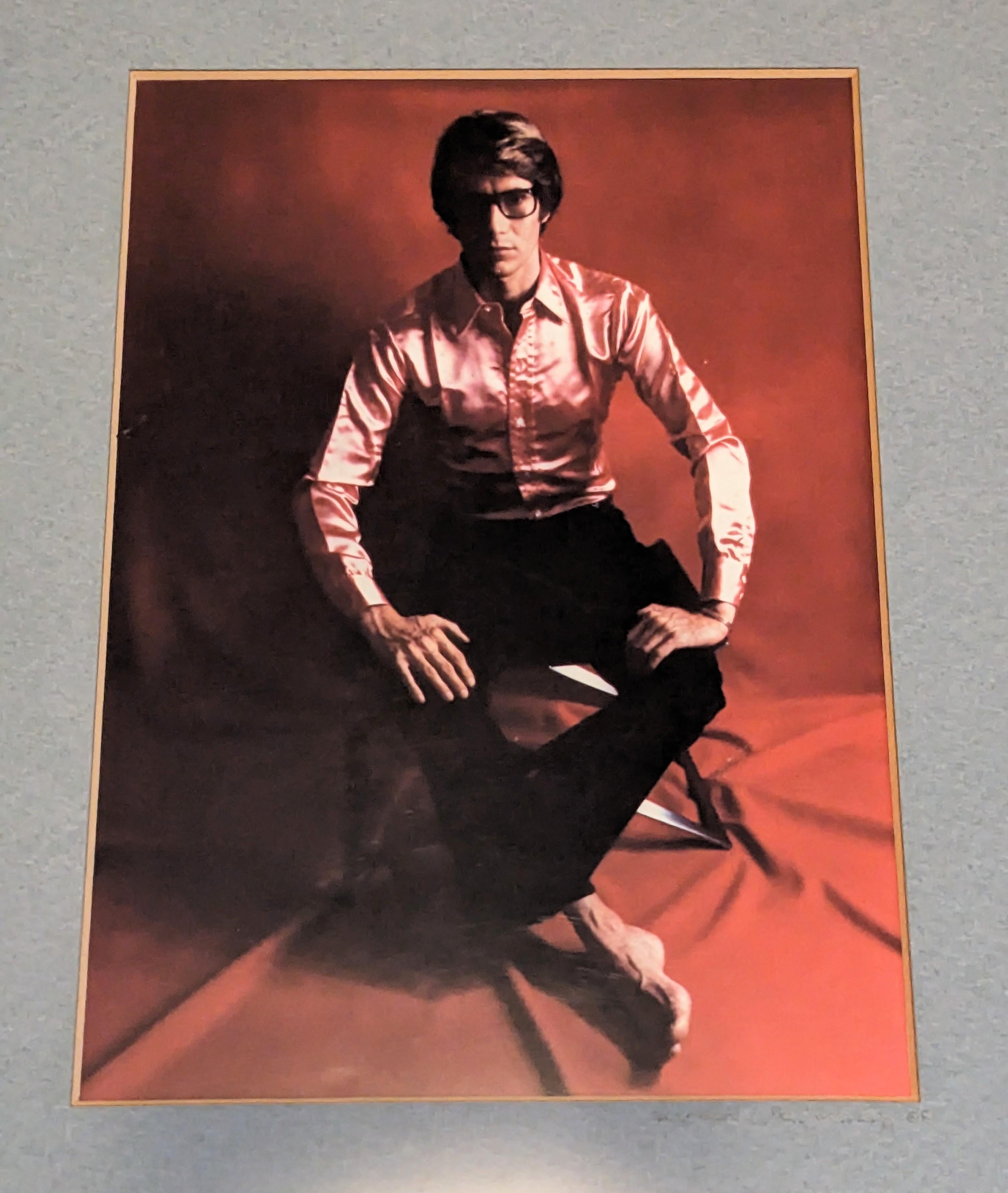 Iconic Yves Saint Laurent Portrait, Marie Cosindas In Good Condition For Sale In Riverdale, NY