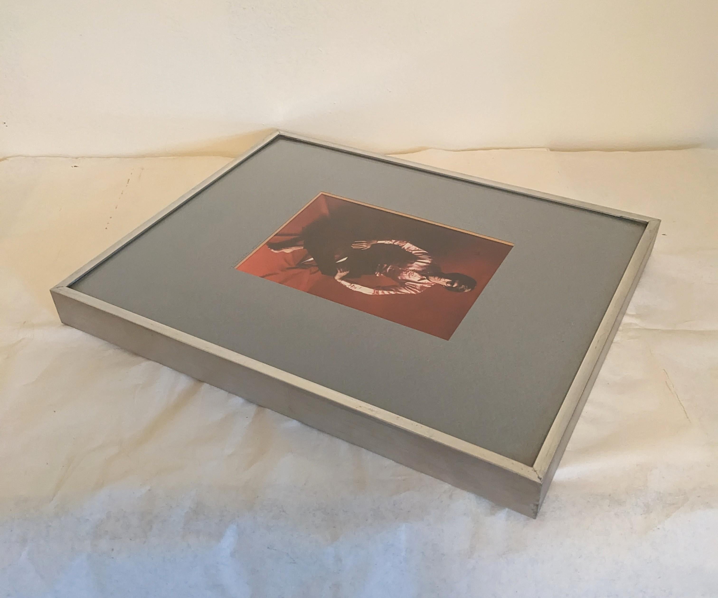 Mid-20th Century Iconic Yves Saint Laurent Portrait, Marie Cosindas For Sale