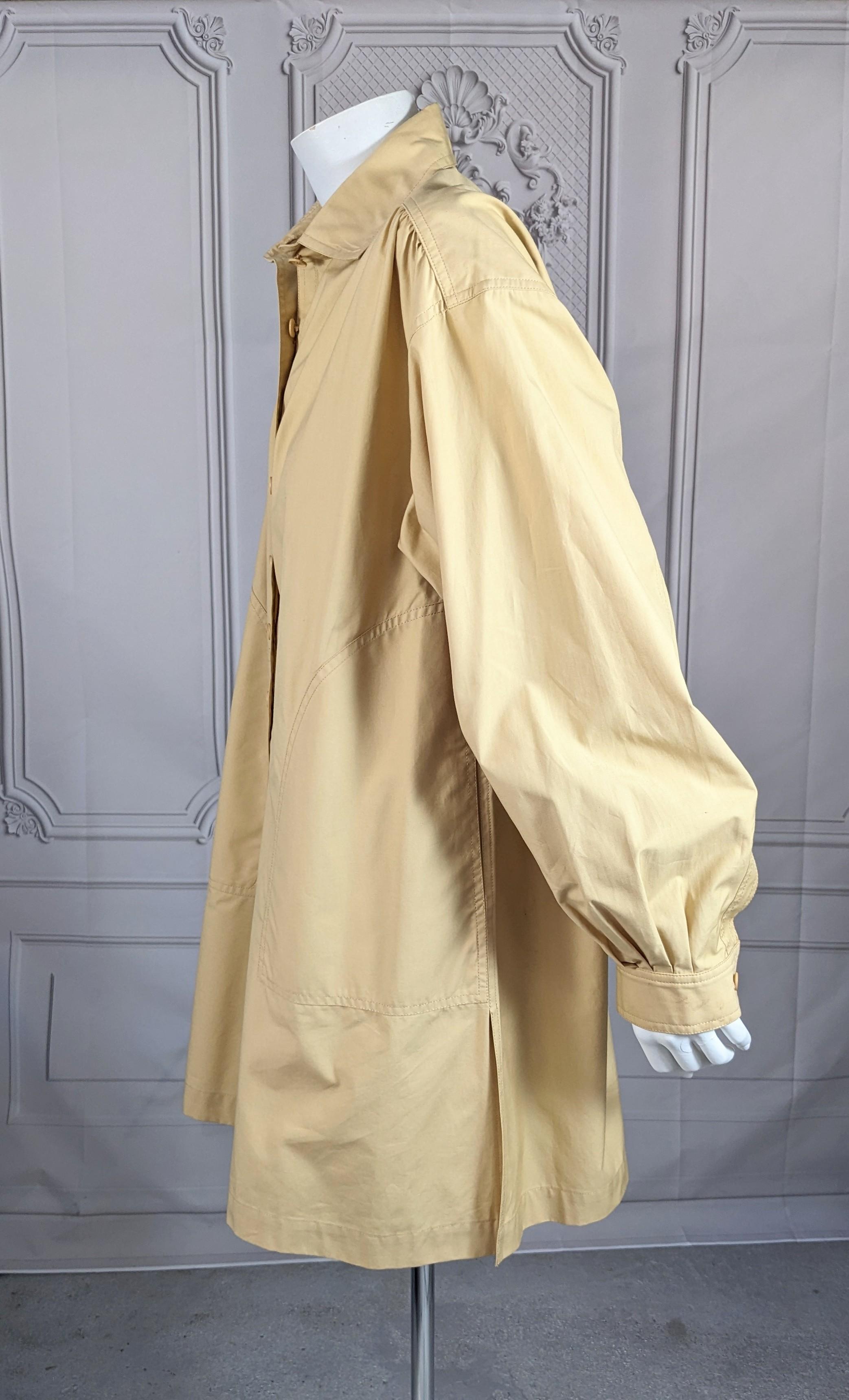 Iconic Yves Saint Laurent Rive Gauche Saharienne Ensemble In Excellent Condition For Sale In New York, NY