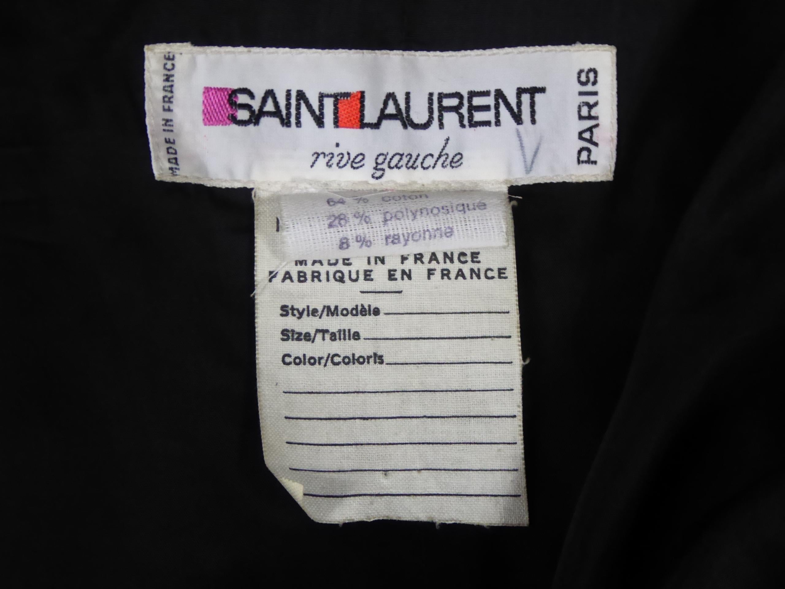 Circa 1970

France

Large silk black velvet 