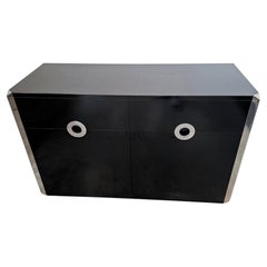Iconic Sideboard 2 Doors "Alveo" by Willy Rizzo for Mario Sabot - Design 1970s