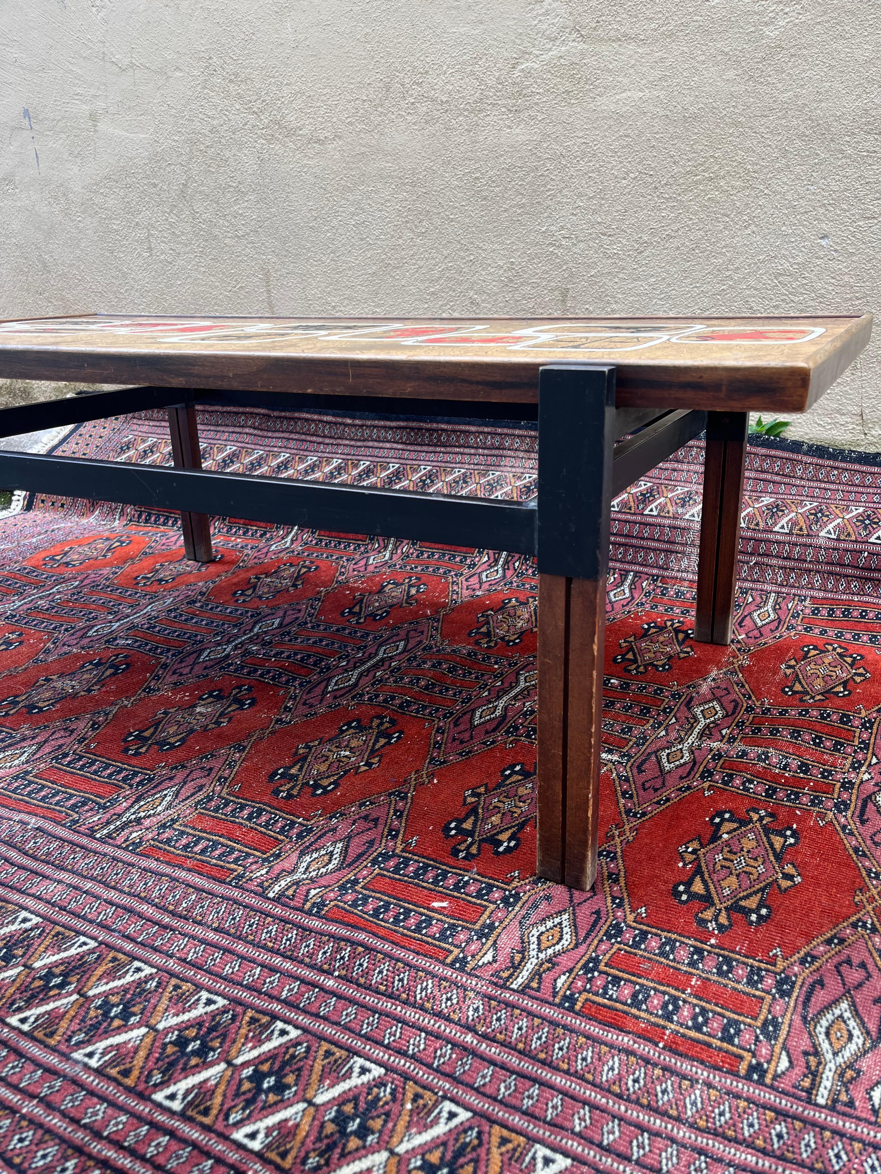Iconic 1950s Vigna coffee table In Good Condition For Sale In Catania, IT