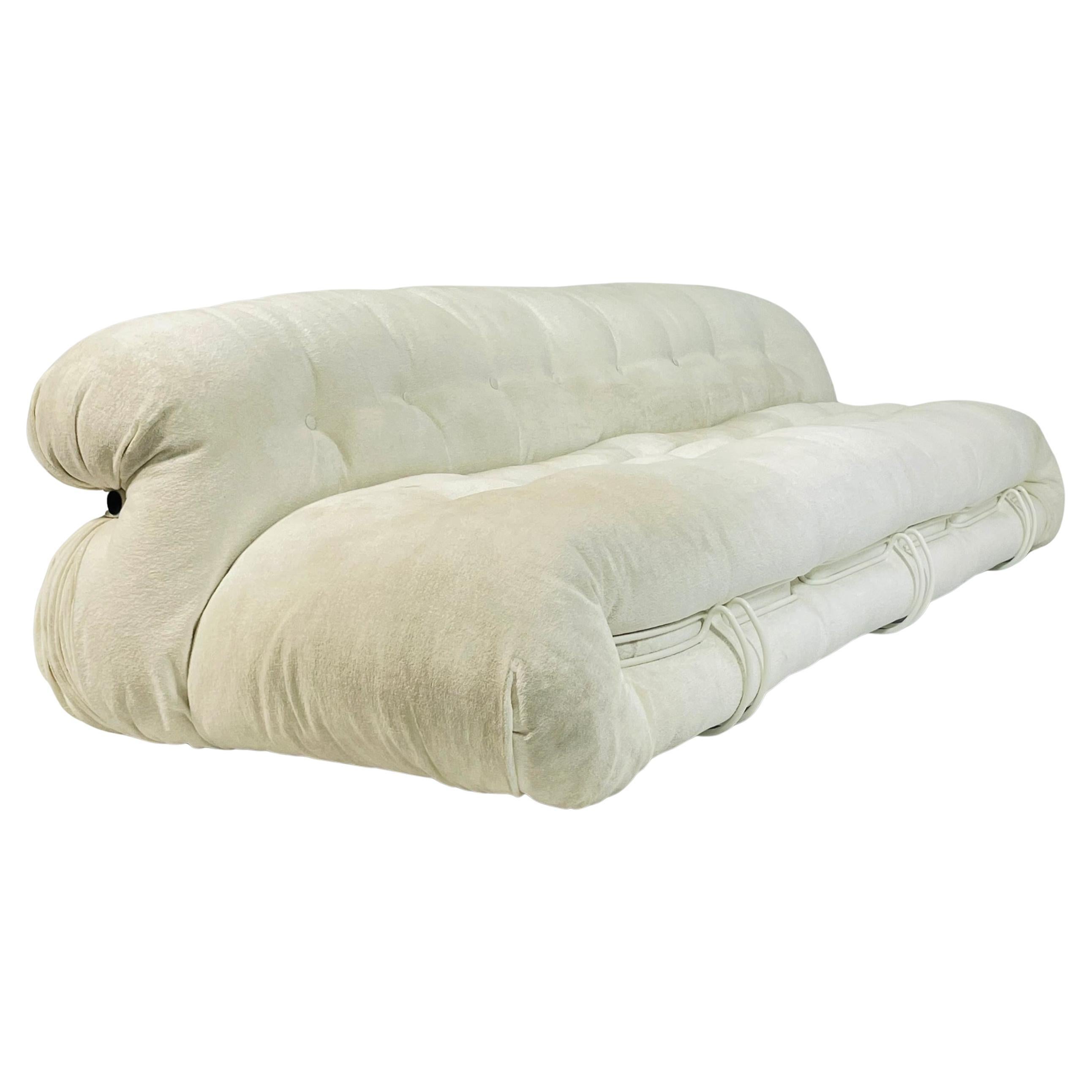 Iconinc Afra & Tobia Scarpa, Soriana Sofa for Cassina, Italy 1970's