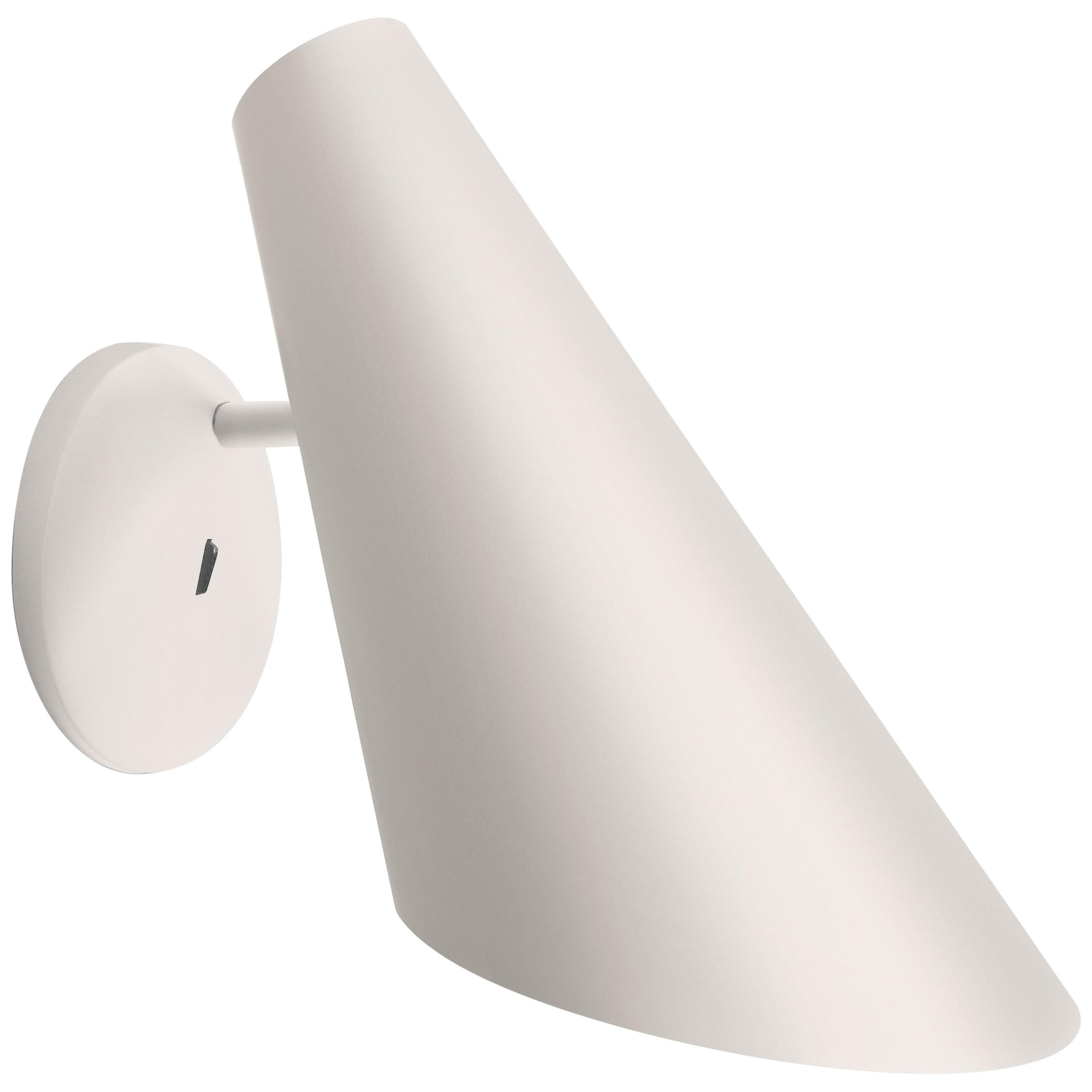 I.Cono 11" Wall Lamp in White by Lievore, Altherr & Molina For Sale