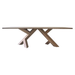 Iconoclast Modern Hardwood Dining Table by Izm