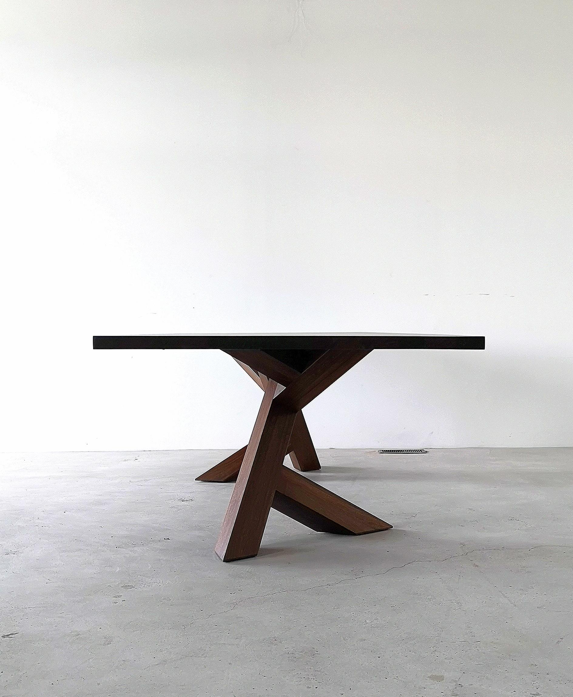 Canadian Iconoclast Solid Wood Pedestal Dining Table by Izm Design
