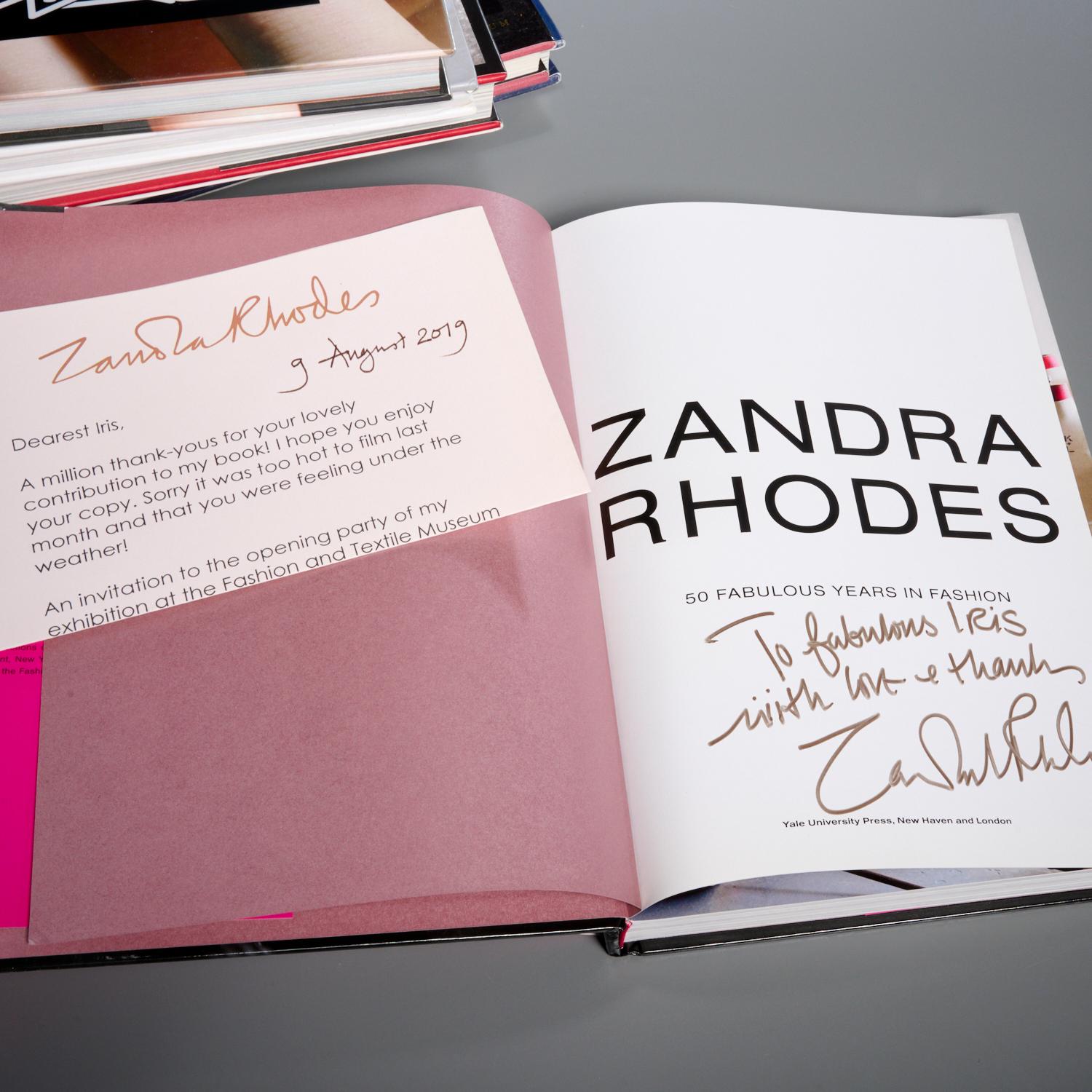 Icons of Fashion Design, Seven Volumes (Some Signed and Inscribed)

Various Publishers, 2009–2020

A curated group of seven volumes celebrating leading figures in contemporary fashion, several warmly inscribed to Iris Apfel by their authors and