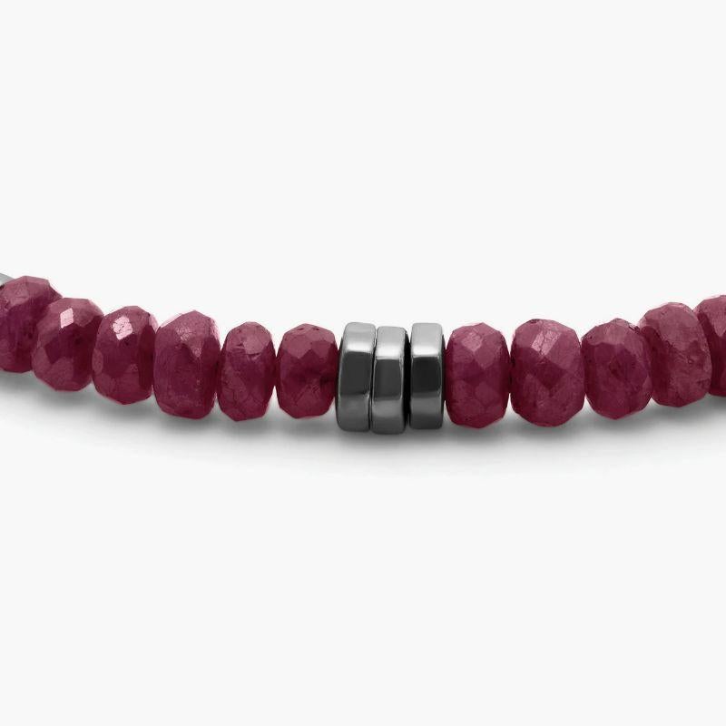 ruby bracelet for men
