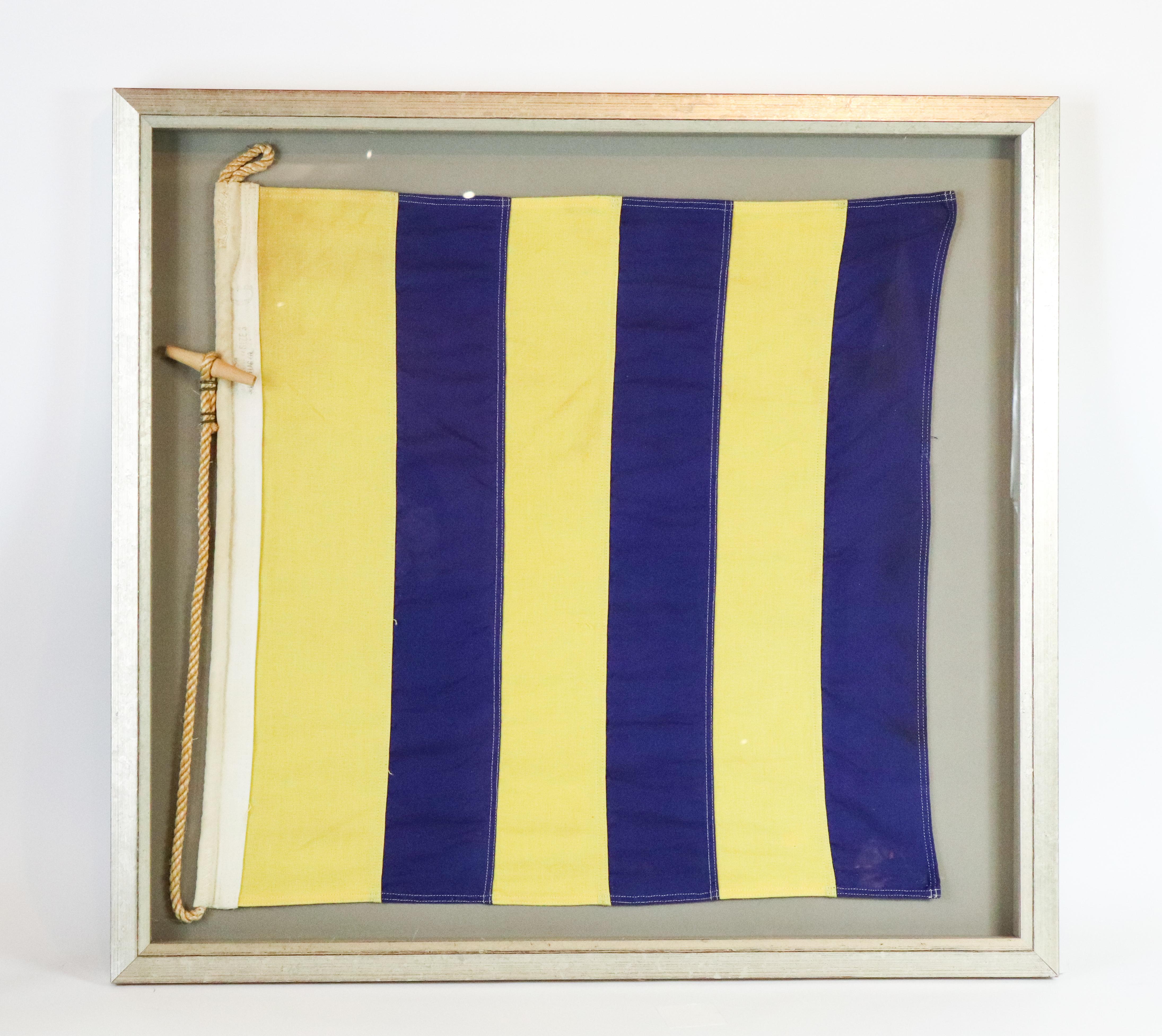 ICS Yacht Signal Flag G In Good Condition In Norwell, MA