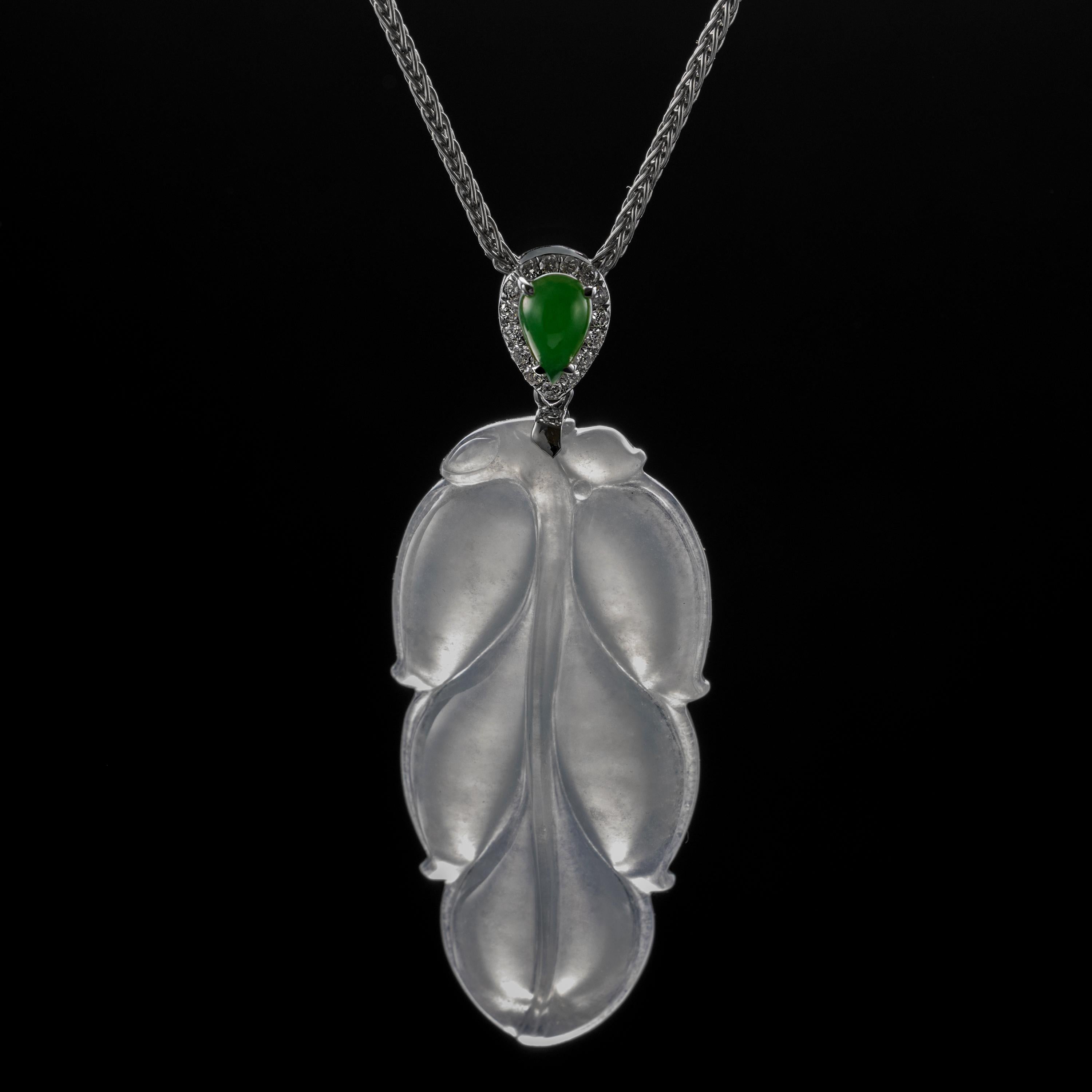 ice jade pendant
