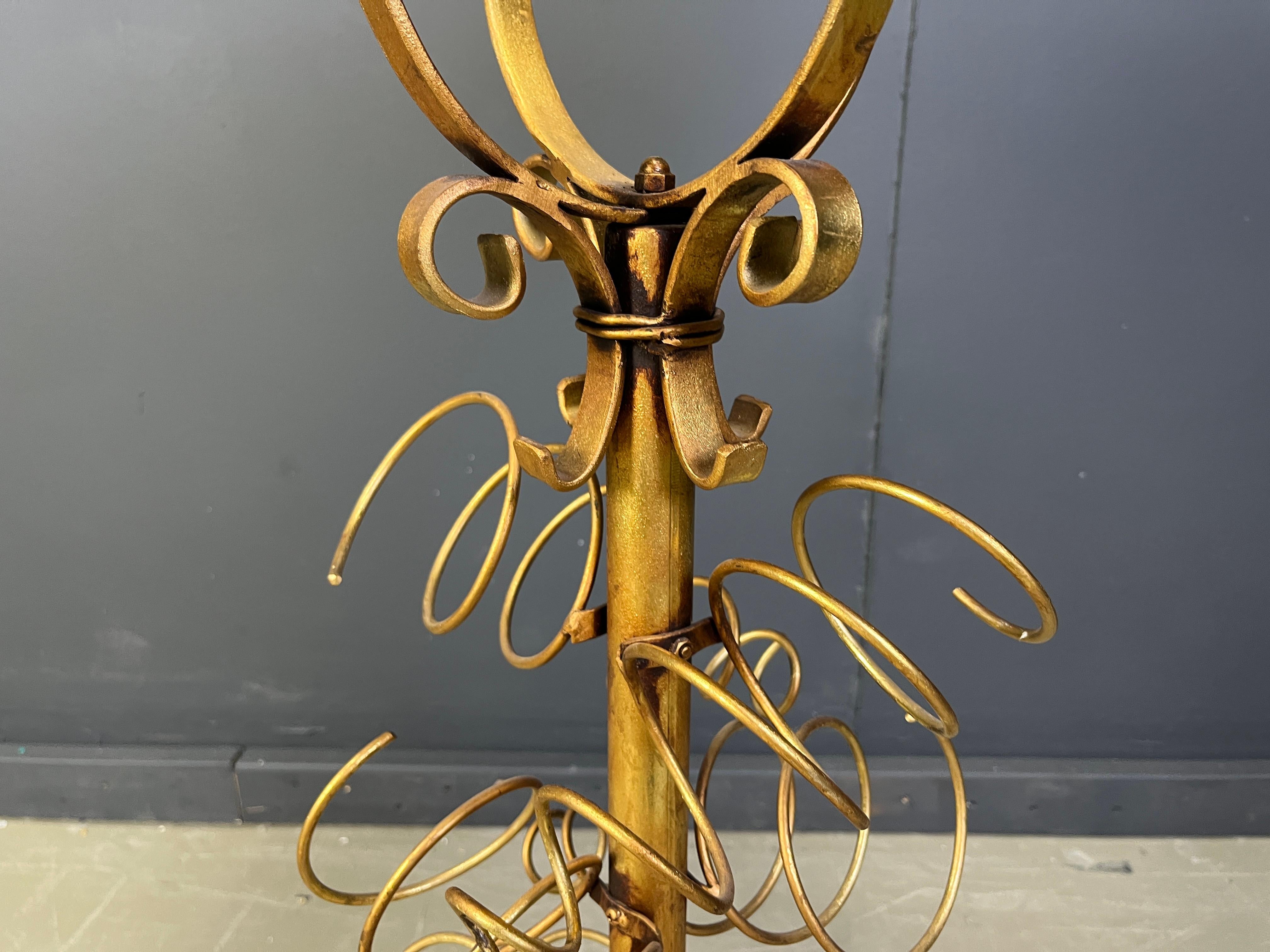 Doré Porte-bouteilles et porte-verres du XIXe siècle, 1960 en vente