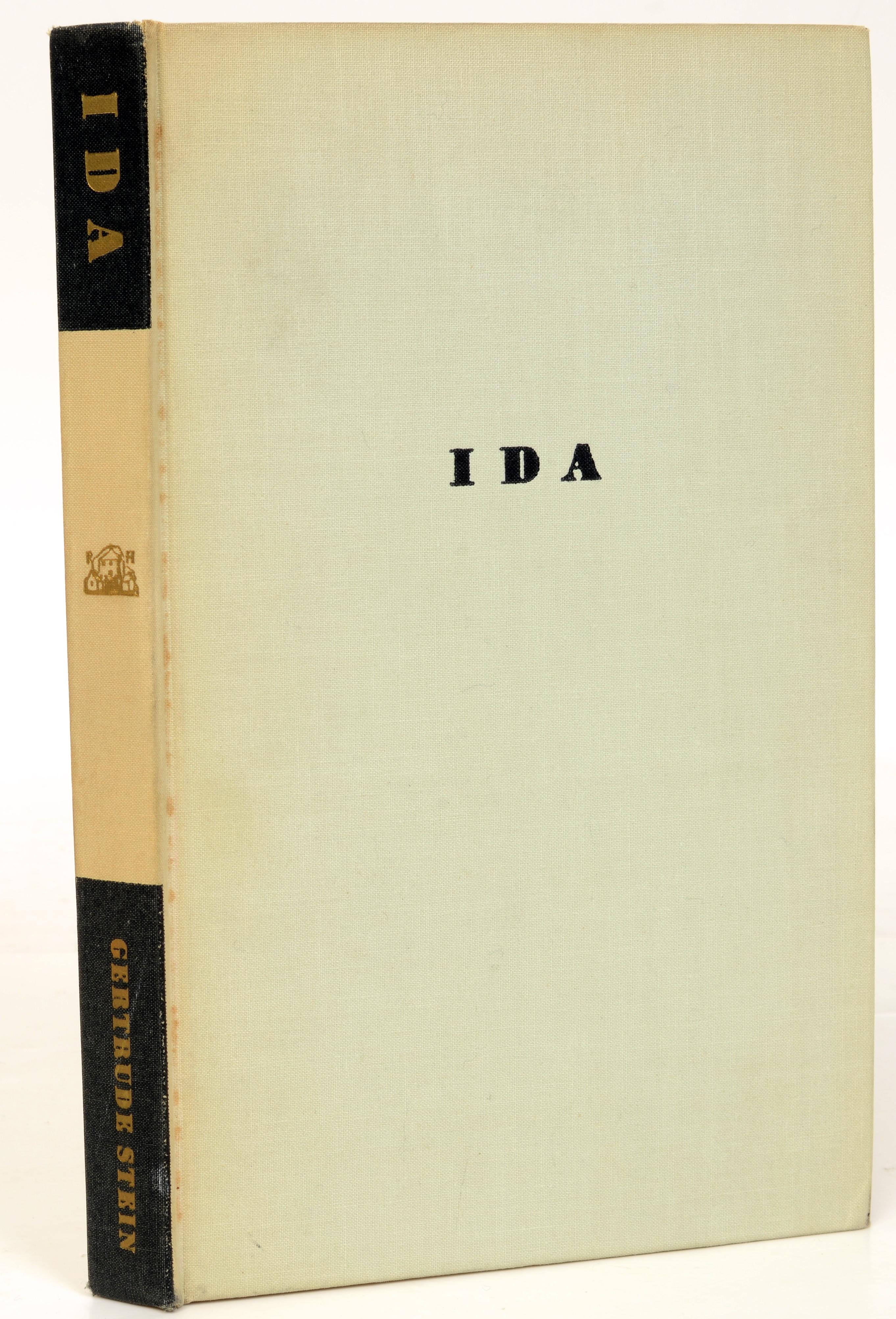 Ida A Novel by Gertrude Stein. New York: Random House, 1941. Stated 1st Ed hardcover. Gertrude Stein wanted Ida to be known in two ways: as a novel about a woman in the age of celebrity culture and as a text with its own story to tell. Stein's