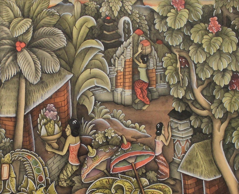 Ida Bagus Made Terang Painting For Sale at 1stDibs