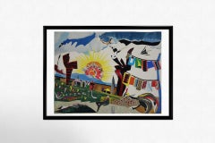 Circa 1950 Ida Colucci - Vacation village collage
