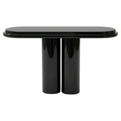 IDA CONSOLE - Black lacquered wood
