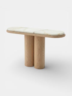 IDA CONSOLE - Oak and Shell onyx