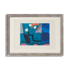 Ida Kerkovius “Point-Line-Surface”  Serigraph in 12 colors, 1966
