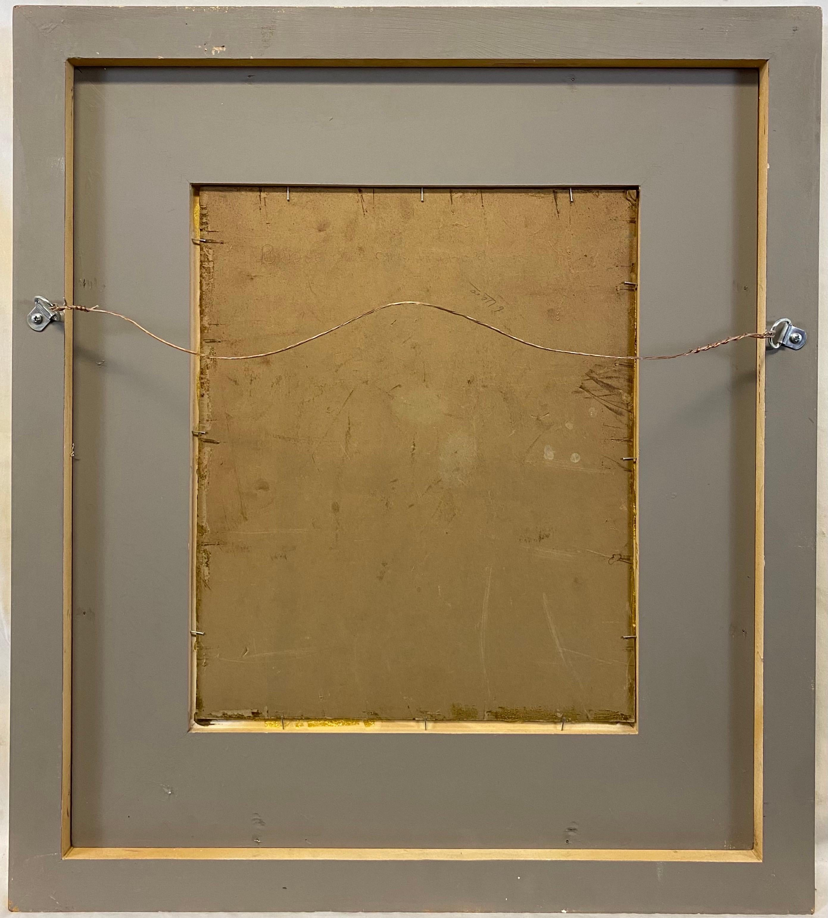 “Bridge Over Canal, New Hope” American Impressionist Pennsylvania Suffragist Oil im Angebot 1