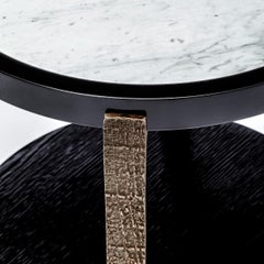 21st Century Ida Side Table, Carraca Marble Top by Duistt