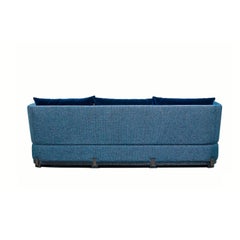 21st Century Ida Sofa, Black Oak Base and Cast Bronze Details, by Duistt