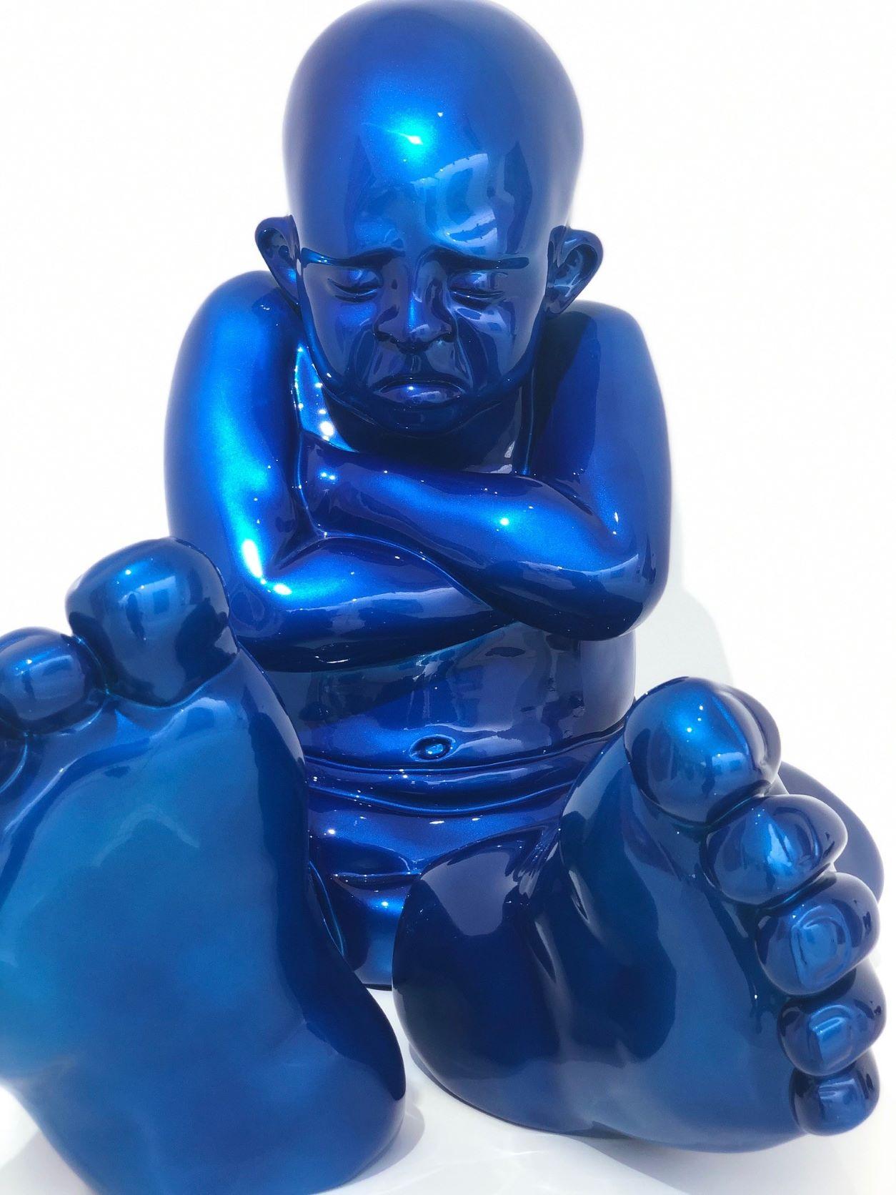 Babyfoot 85 - Escultura de resina, 2020 en venta 1