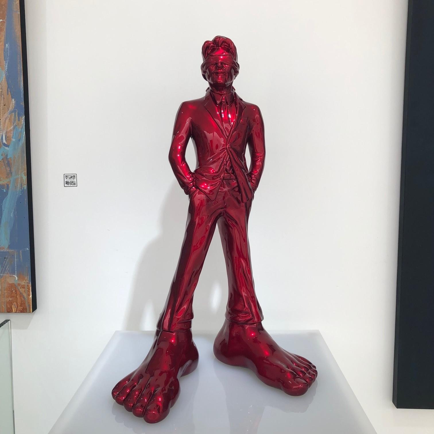 Businessman 85 - Sculpture en résine, 2022 en vente 5