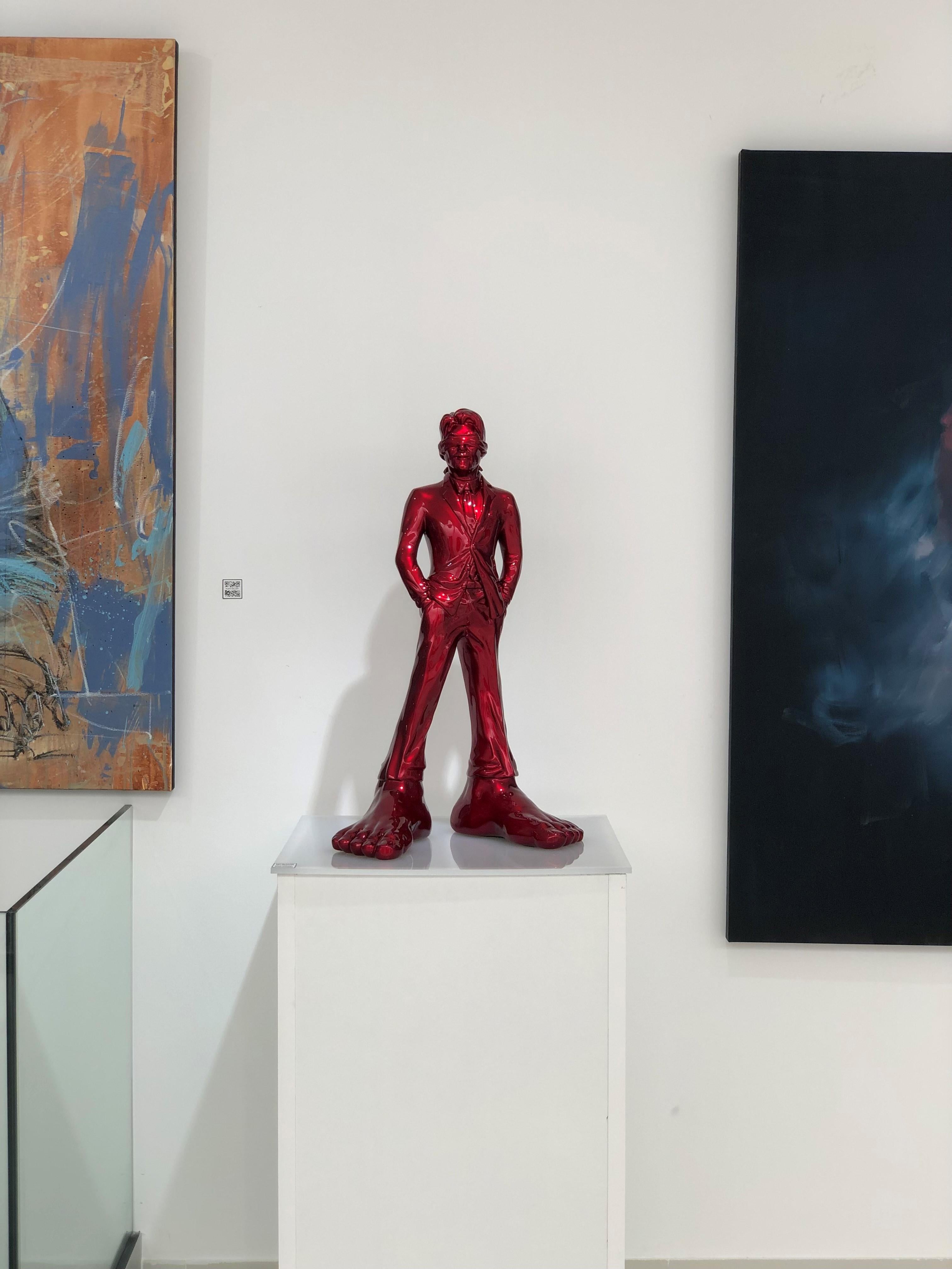 Businessman 85 - Resin Sculpture, 2022 For Sale 3