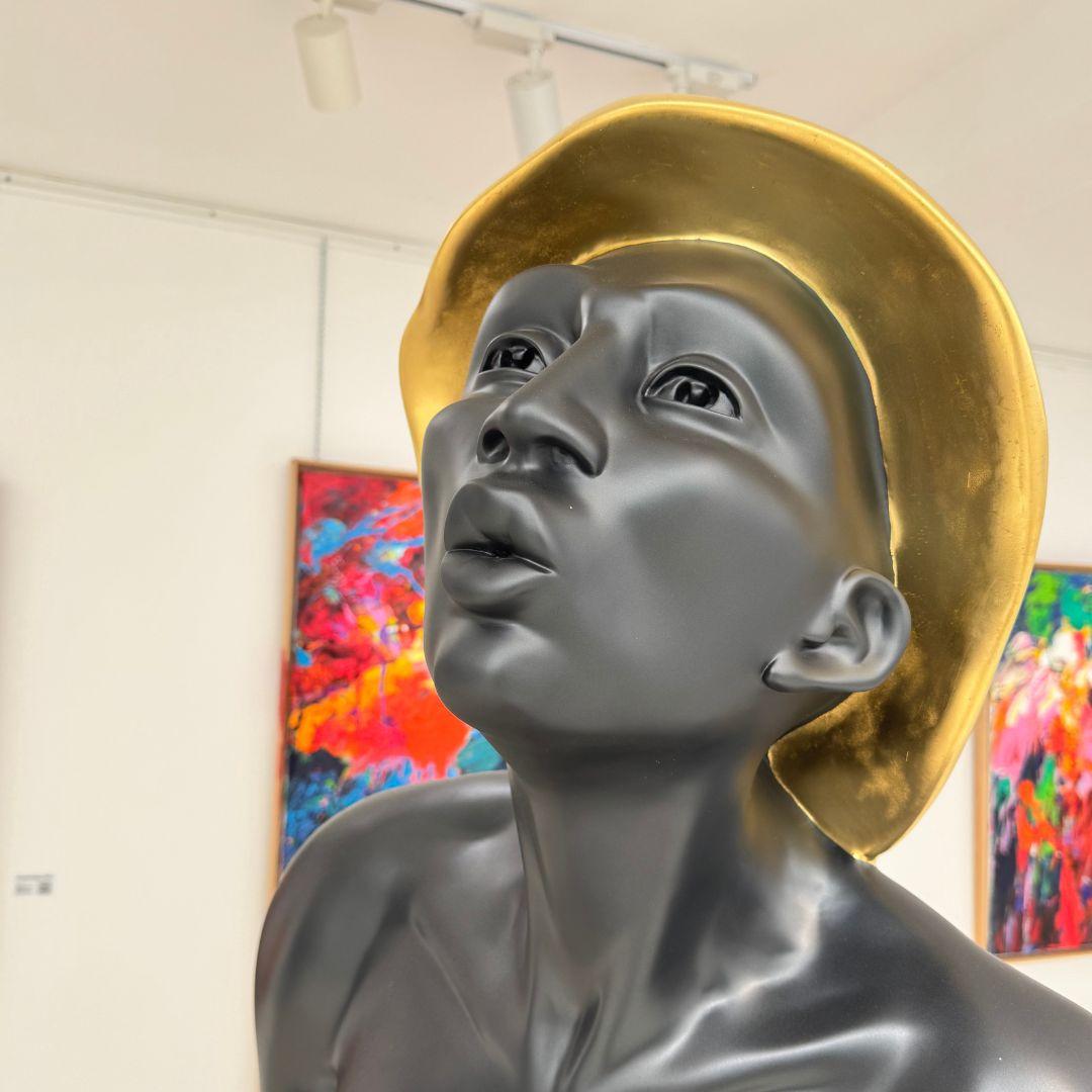 Le Siffleur 220 - Kunstharz-Skulptur, 2022 im Angebot 7