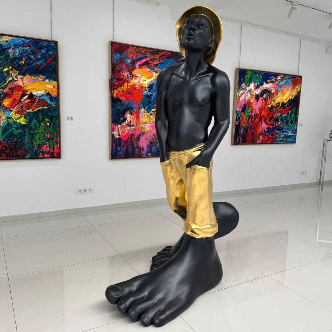 Le Siffleur 220 - Kunstharz-Skulptur, 2022 im Angebot 3