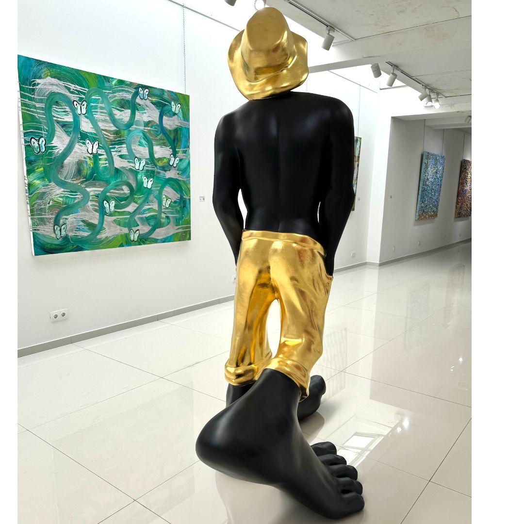 Le Siffleur 220 - Kunstharz-Skulptur, 2022 im Angebot 4